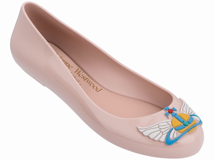 Bailarinas Melissa Vivienne Westwood Space Love Wing Orb Mujer - Rosas - Argentina AIQ-231975